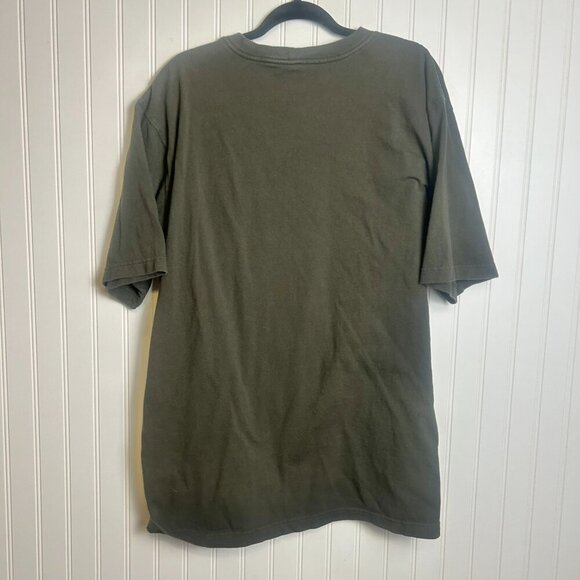 Carhartt Loose Fit Grey Green Men's Short Sleeve Tee G24 - Picture 6 of 6